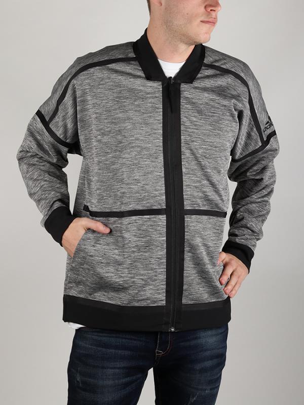 Bunda adidas Performance M Zne Rever Jkt Šedá