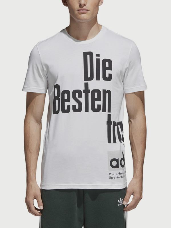 Tričko adidas Originals Commercial Tee Bílá