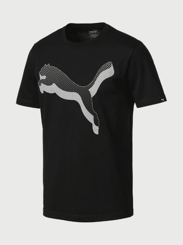 Tričko Puma Reflective Cat Tee Černá