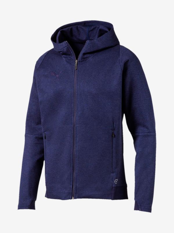 Mikina Puma Final Casuals Hooded Jacket Modrá