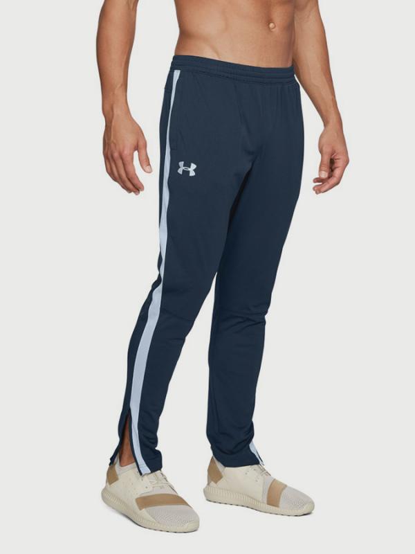 Tepláky Under Armour Sportstyle Pique Track Pant Modrá