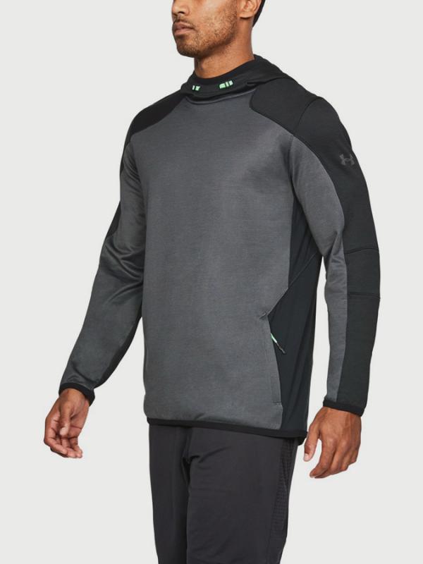 Mikina Under Armour Reactor Pull Over Hoodie Šedá