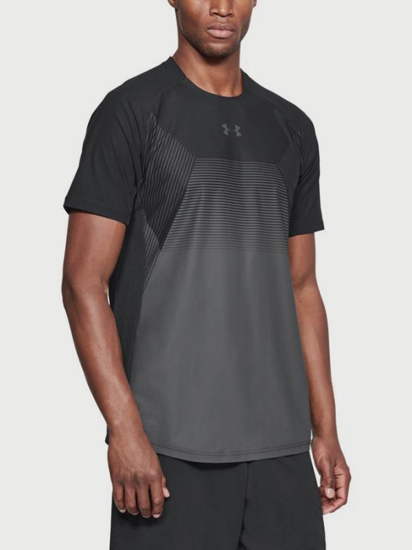 Tričko Under Armour Threadborne Vanish SS Černá