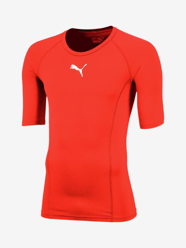 Tričko Puma Liga Baselayer Tee Ss Červená