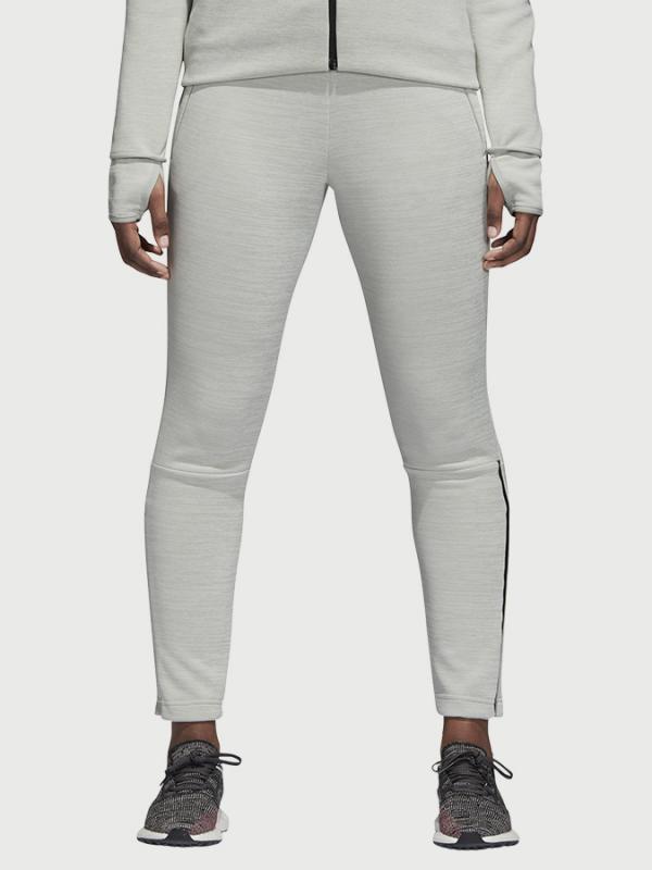 Tepláky adidas Performance W Zne Pt Bílá