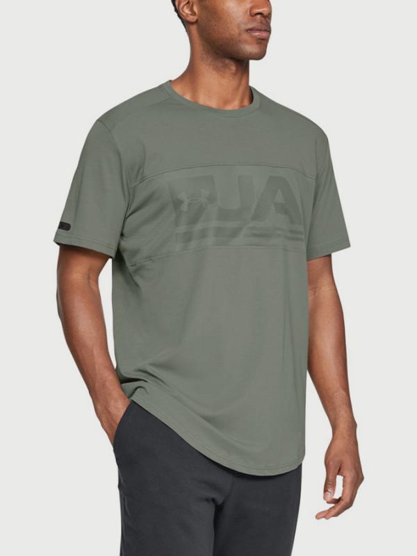 Tričko Under Armour Unstoppable Graphic Mesh Ss T Zelená