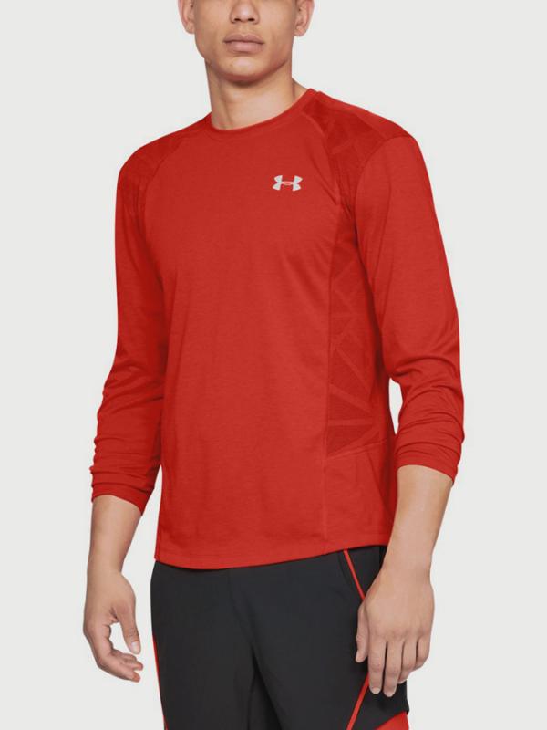 Tričko Under Armour Swyft Ls Tee Červená