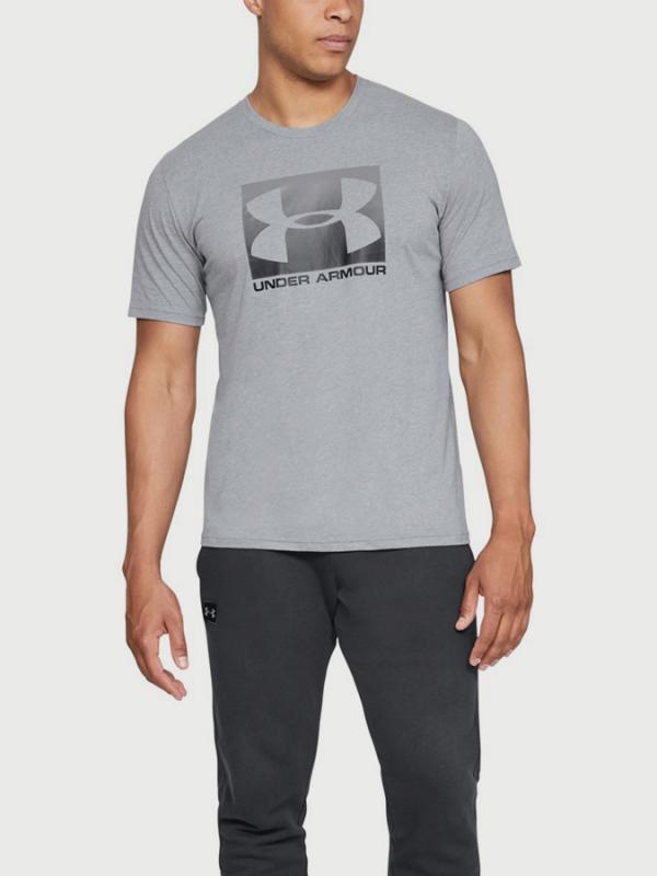 Tričko Under Armour Boxed Sportstyle Ss Šedá