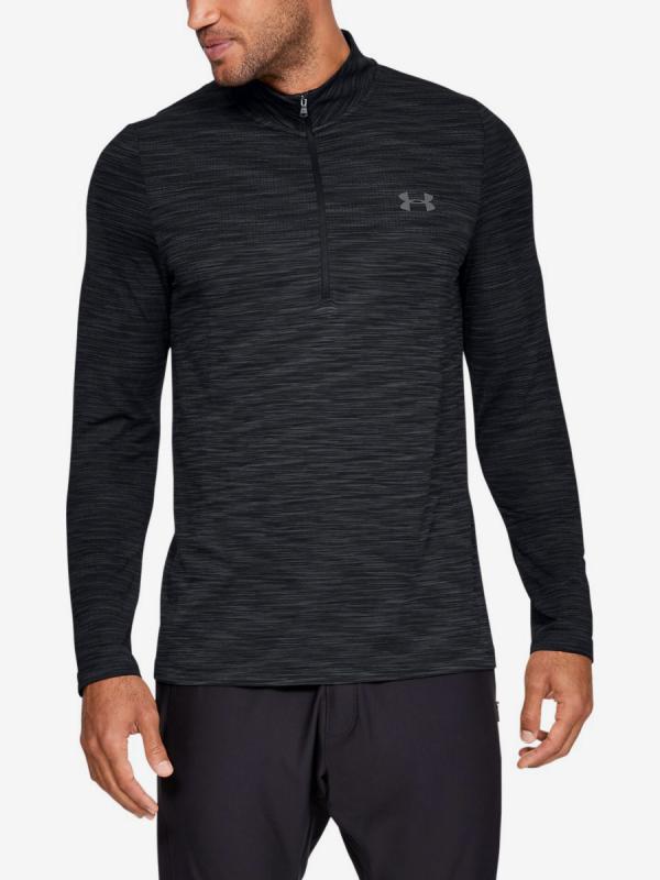 Tričko Under Armour Vanish Seamless 1/2 Zip Černá