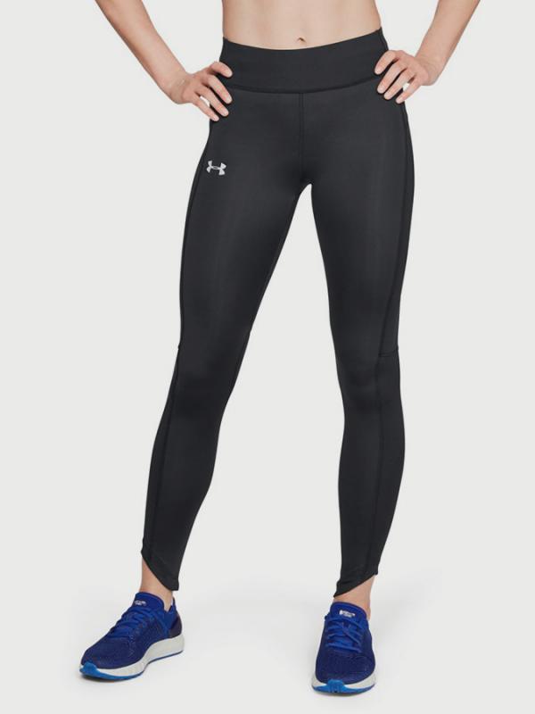 Kompresní legíny Under Armour Outrun The Storm Speedpocket Tight Černá