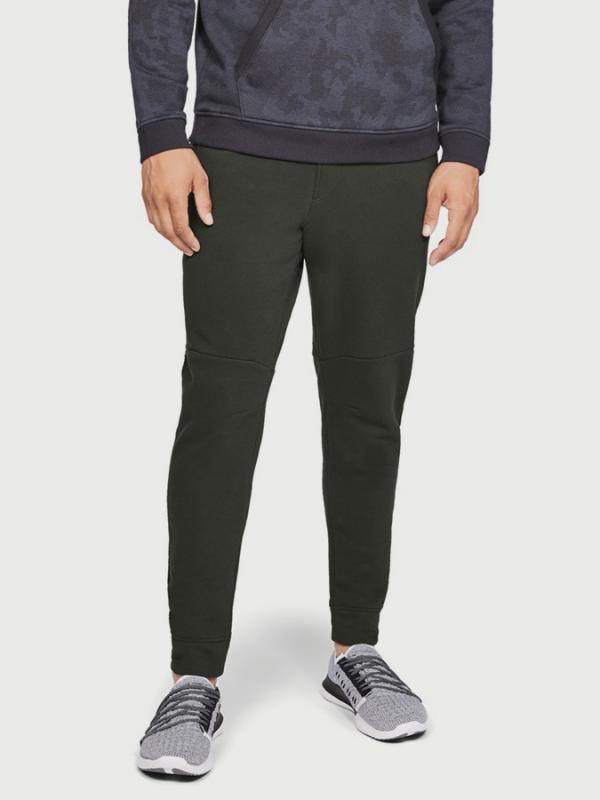 Tepláky Under Armour Microthread Fleece Jogger Zelená