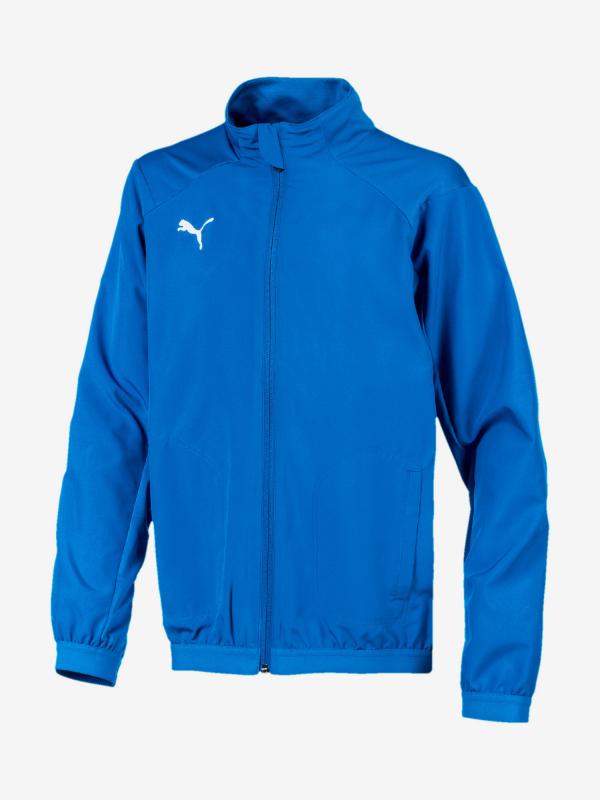 Bunda Puma Liga Sideline Jacket Jr Modrá