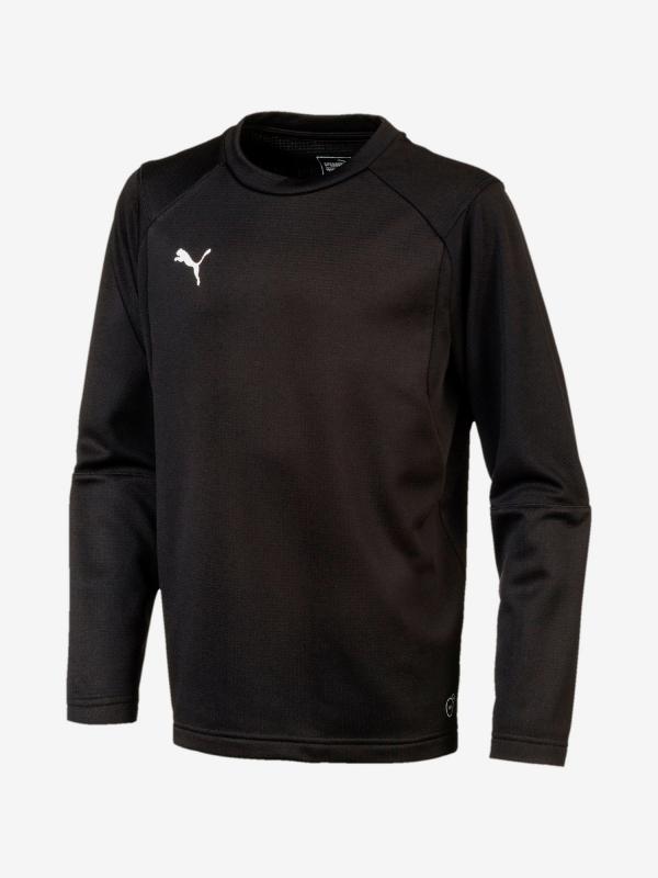 Mikina Puma Liga Training Sweat Jr Černá