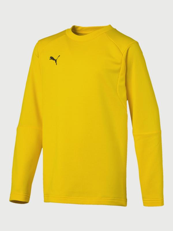 Mikina Puma LIGA Training Sweat Jr Žlutá