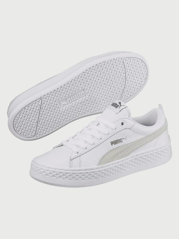 Boty Puma Smash Platform L Bílá