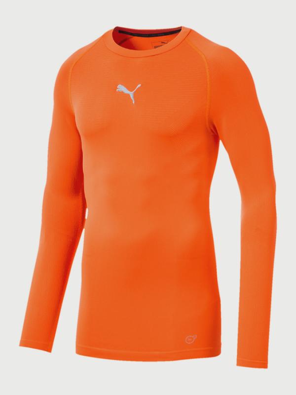 Tričko Puma ftblNXT Baselayer LS Oranžová