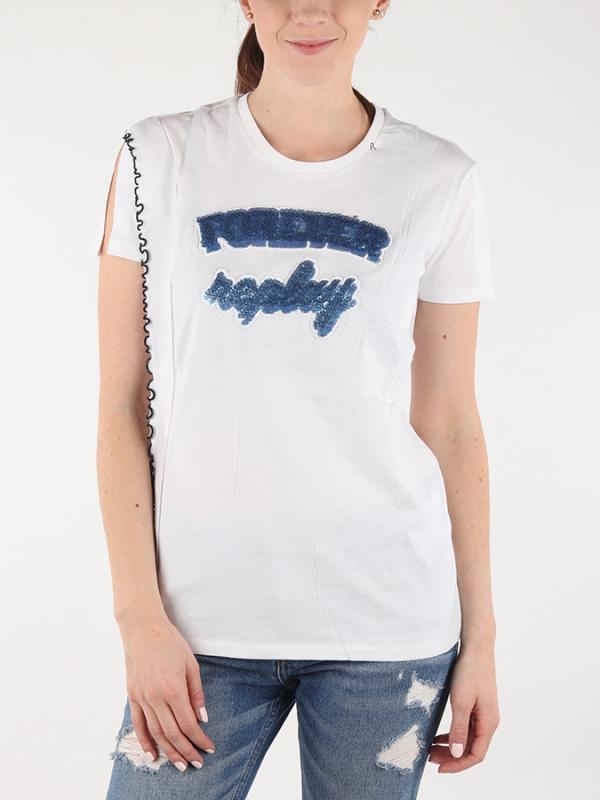 Tričko Replay W3988 T-Shirts Bílá