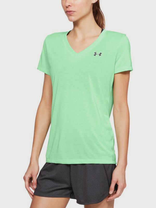 Tričko Under Armour Threadborne Train SSV Twist Zelená