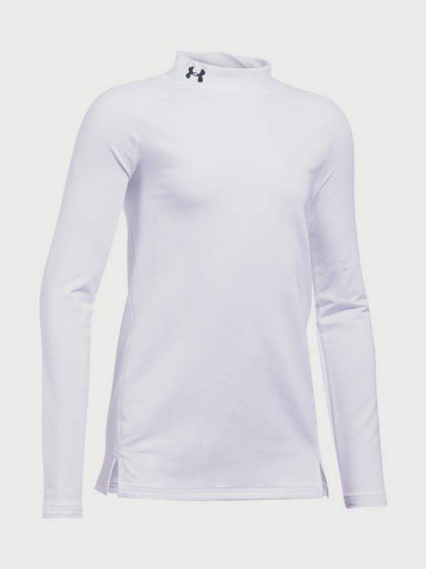 Tričko Under Armour ColdGear Mock Bílá