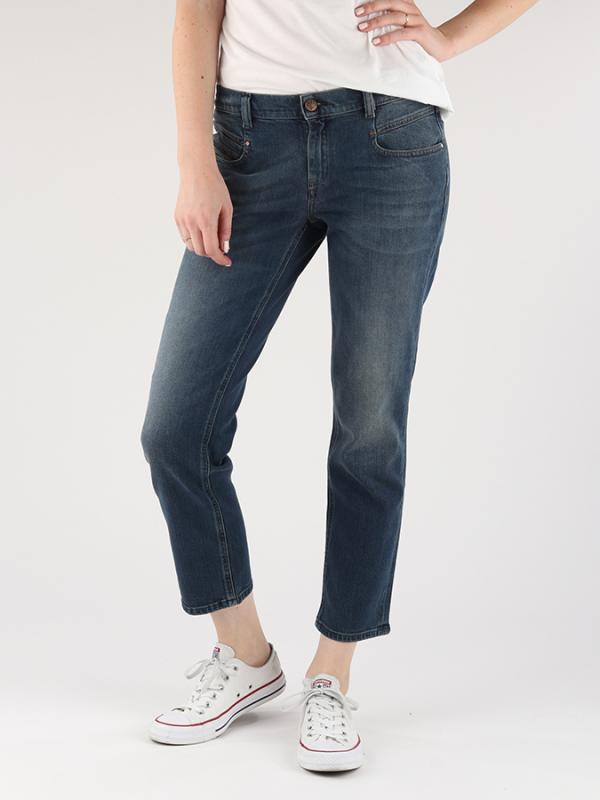Džíny Diesel Belthy-Ankle L.32 Pantaloni Modrá