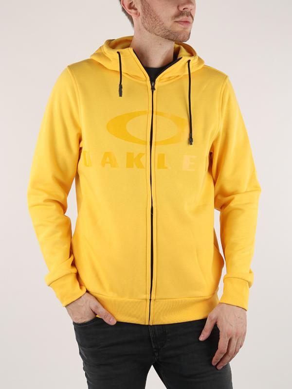 Mikina Oakley Bark FZ Hoodie Žlutá