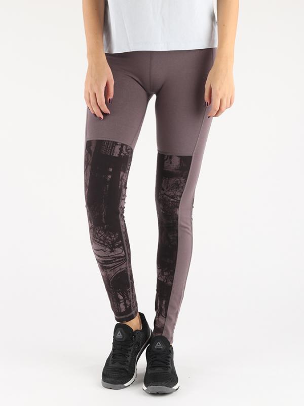 Legíny Reebok Te Panel Legging Fialová