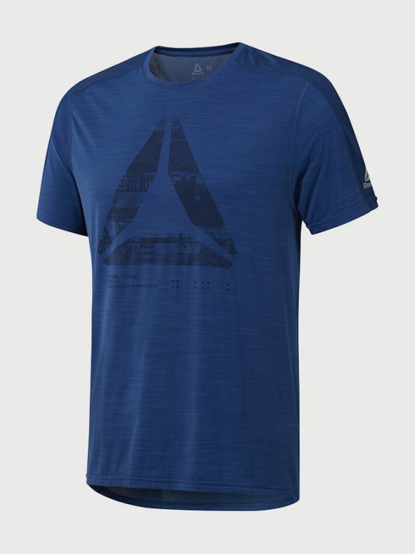 Tričko Reebok AC Graphic Move Tee Modrá