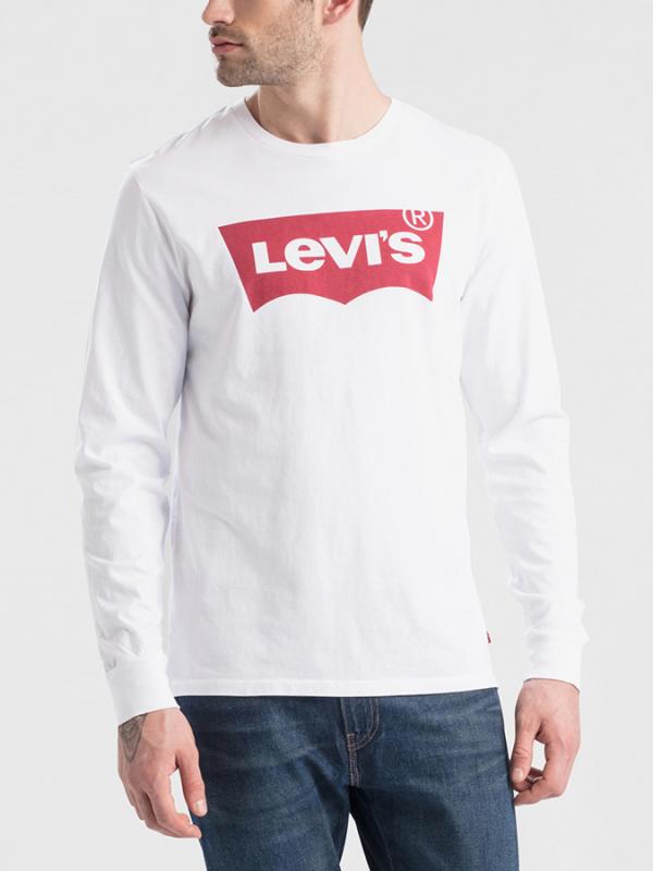 Logo Triko Levi's® Bílá