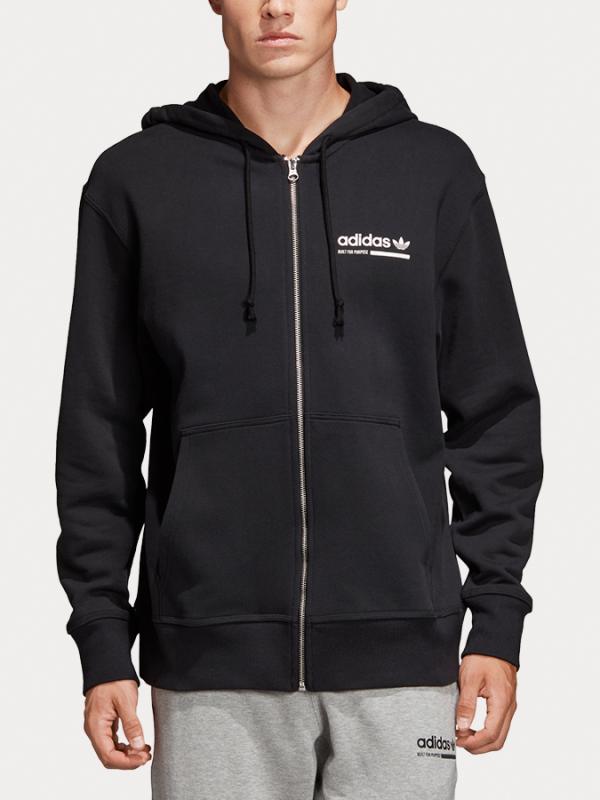 Mikina adidas Originals Fz Hoody Černá