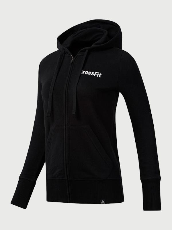 Mikina Reebok Rc Zip Hoodie Černá