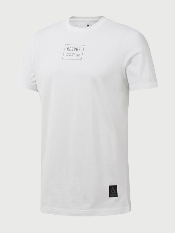 Tričko Reebok Gs Training Supply Tee Bílá