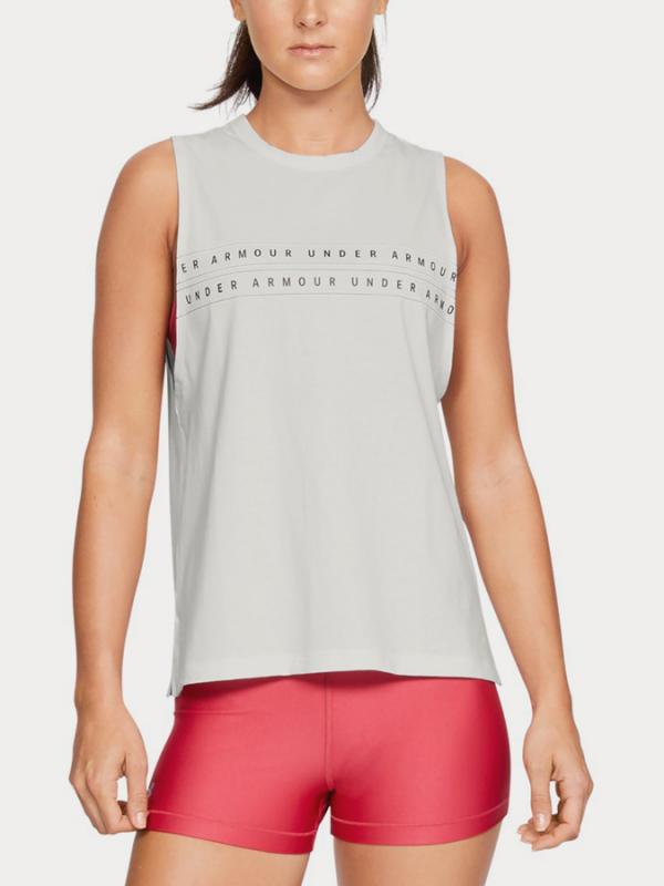 Tílko Under Armour Graphic Wm Muscle Tank Bílá