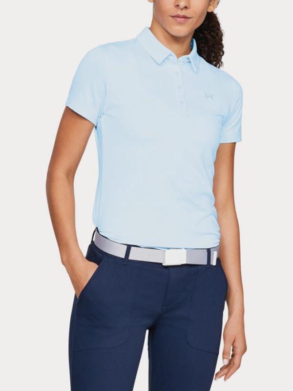 Tričko Under Armour Zinger Short Sleeve Polo Modrá
