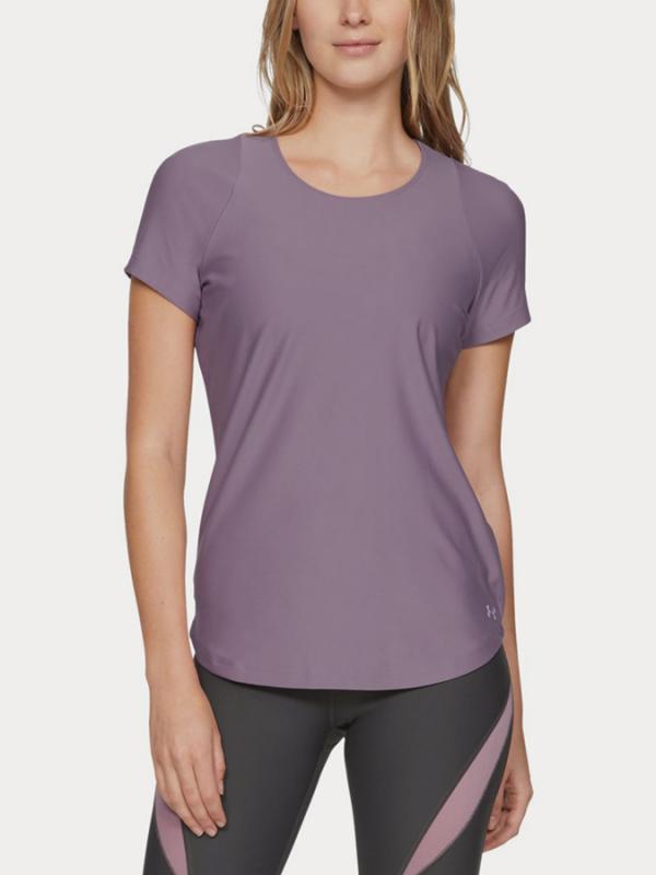 Tričko Under Armour Vanish Ss Fialová