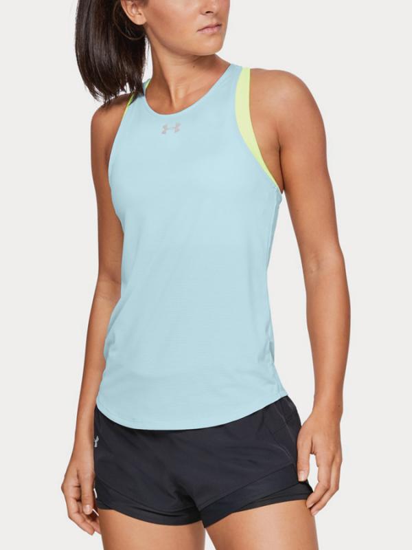 Tílko Under Armour Qlifier Tank Modrá
