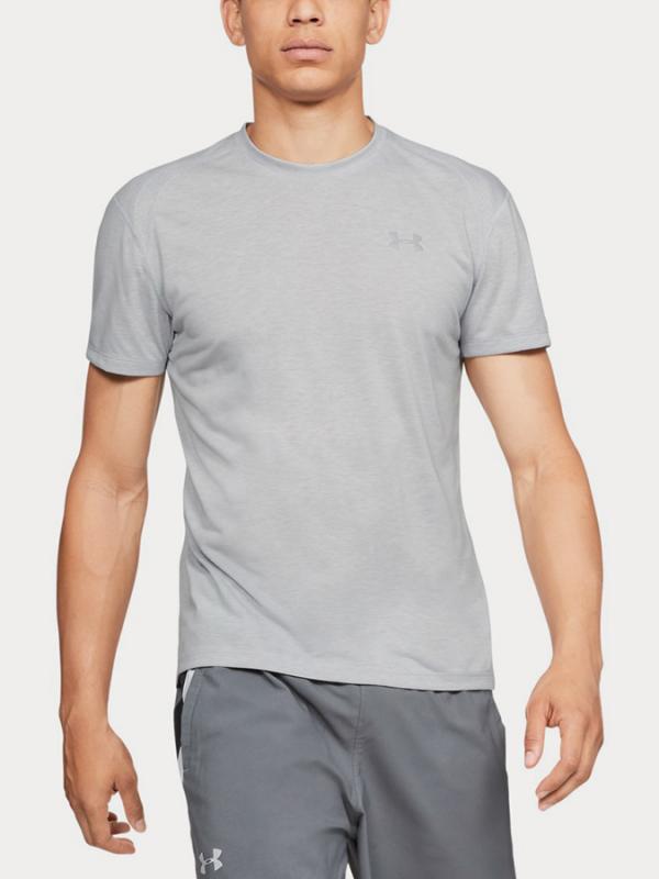 Tričko Under Armour Streaker 2.0 Twist Ss Šedá