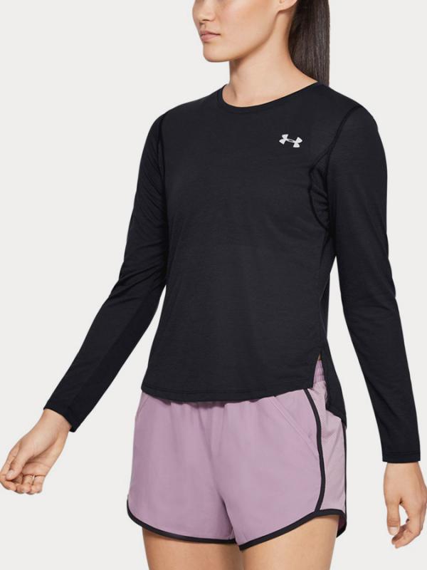 Tričko Under Armour Streaker 2.0 Long Sleeve Černá