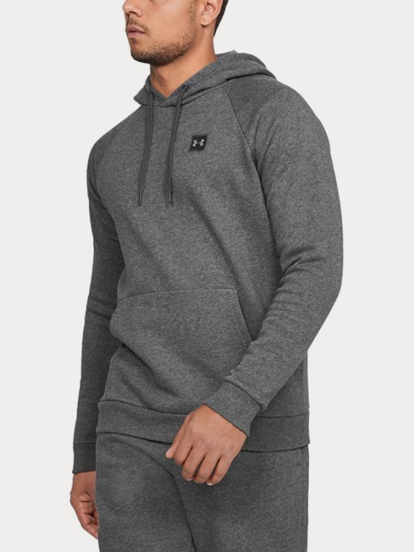 Mikina Under Armour Rival Fleece Po Hoodie Šedá