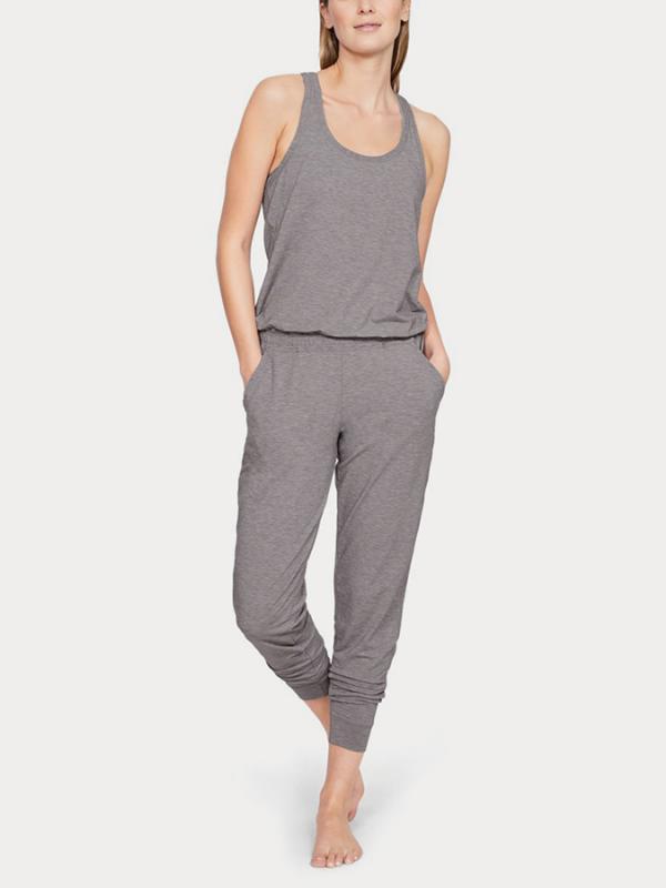 Pyžamo Under Armour Recovery Romper Šedá