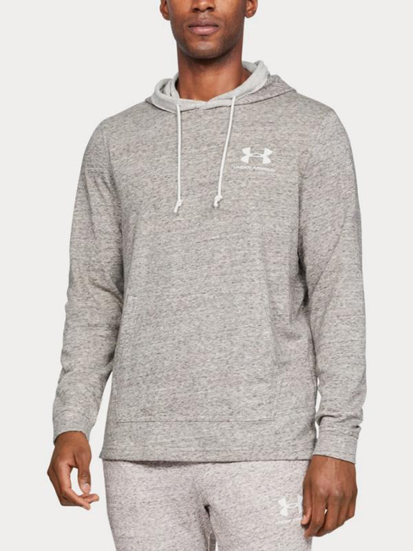 Mikina Under Armour Sportstyle Terry Hoodie Bílá