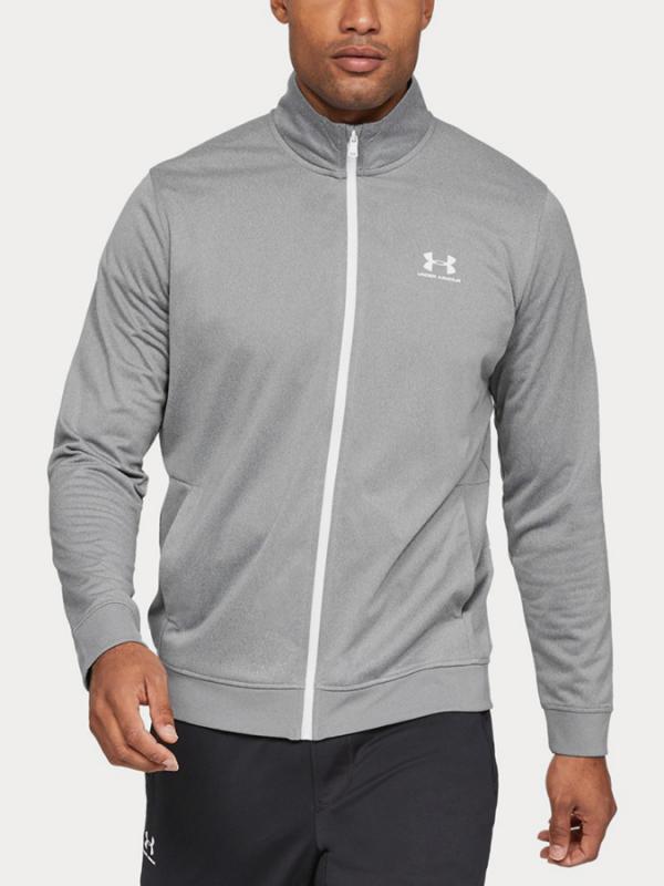 Bunda Under Armour Sportstyle Tricot Jacket Šedá