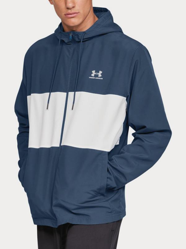 Bunda Under Armour Sportstyle Wind Jacket Modrá