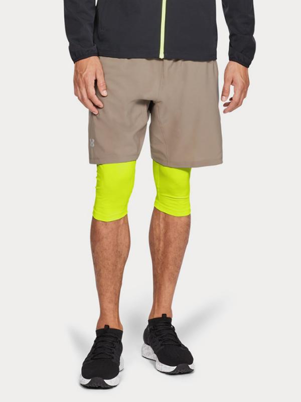 Kraťasy Under Armour Launch Sw 2-In-1 Long Short Hnědá