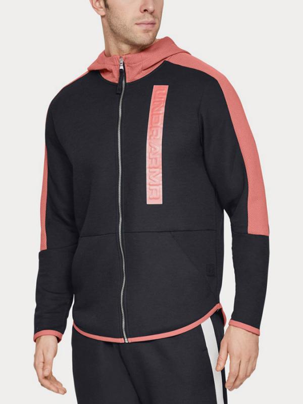 Mikina Under Armour Pursuit Versa Fz Hoodie Černá