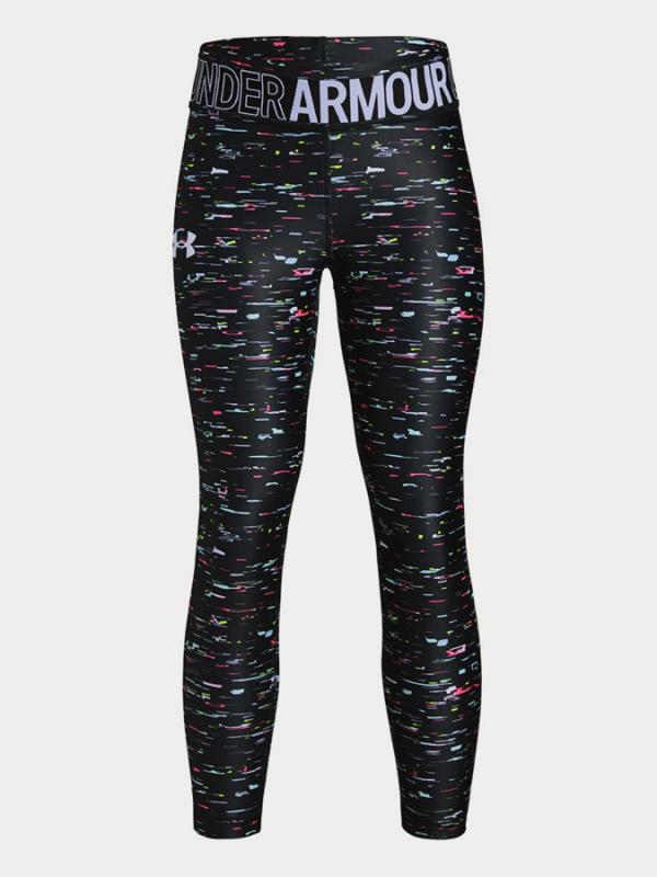 Legíny Under Armour Hg Printed Ankle Crop Černá