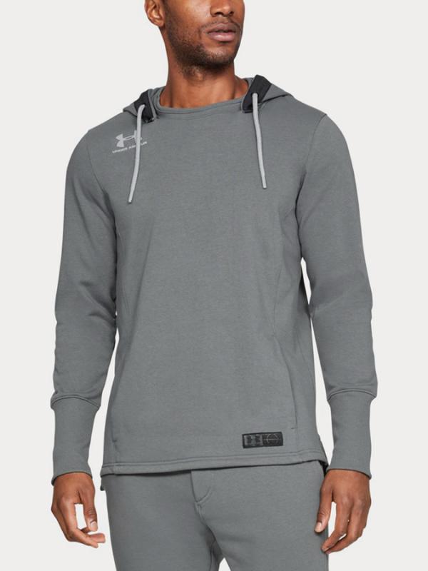Mikina Under Armour Accelerate Off-Pitch Hoodie Šedá
