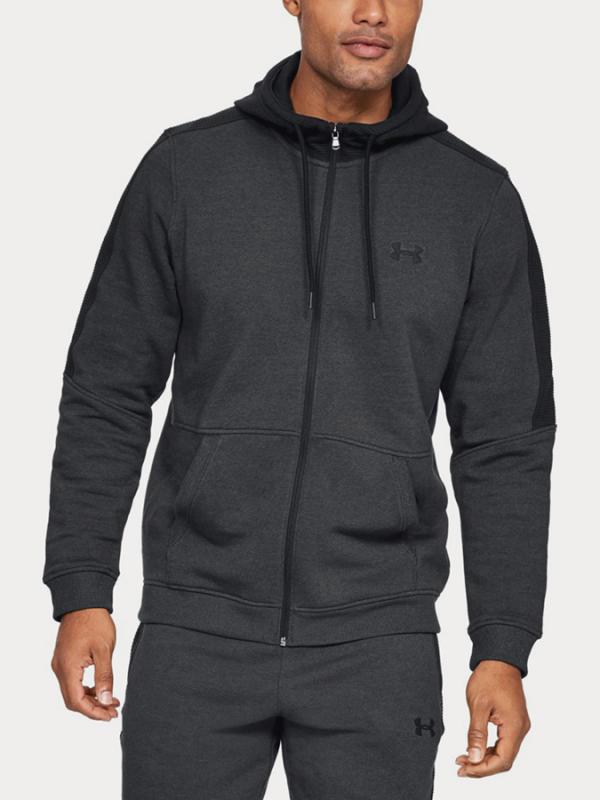 Mikina Under Armour Microthread Fleece Fz Černá