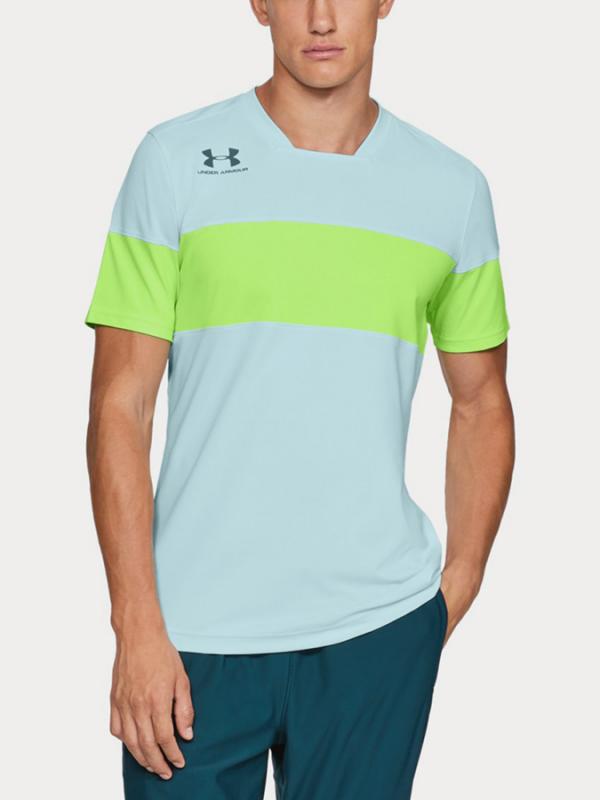 Tričko Under Armour Accelerate Premier Ss Jersey Modrá