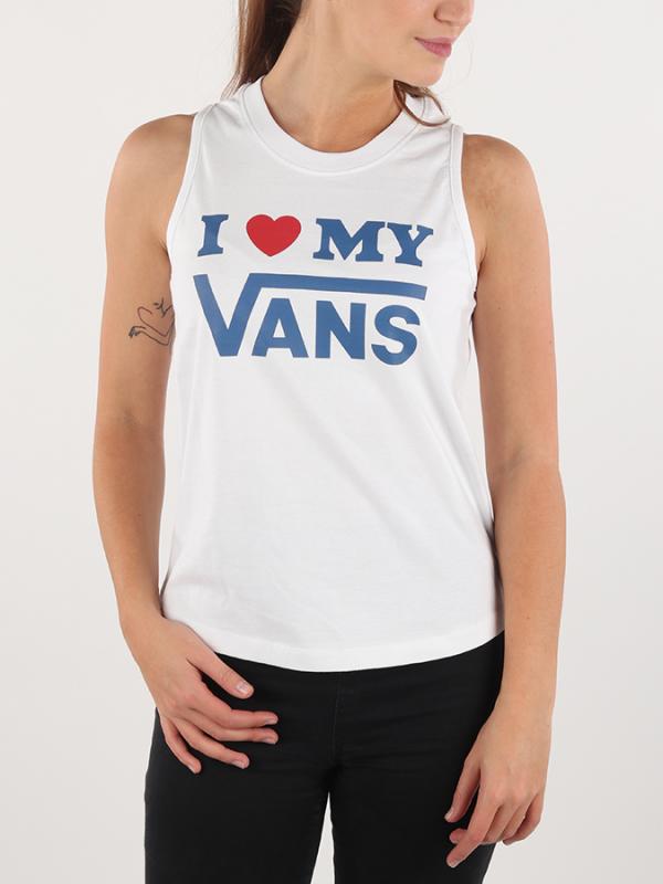 Tričko Vans Wm Love White Bílá