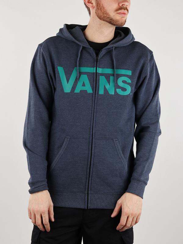 Mikina Vans Mn Classic Zip Dress Blues/Que Modrá